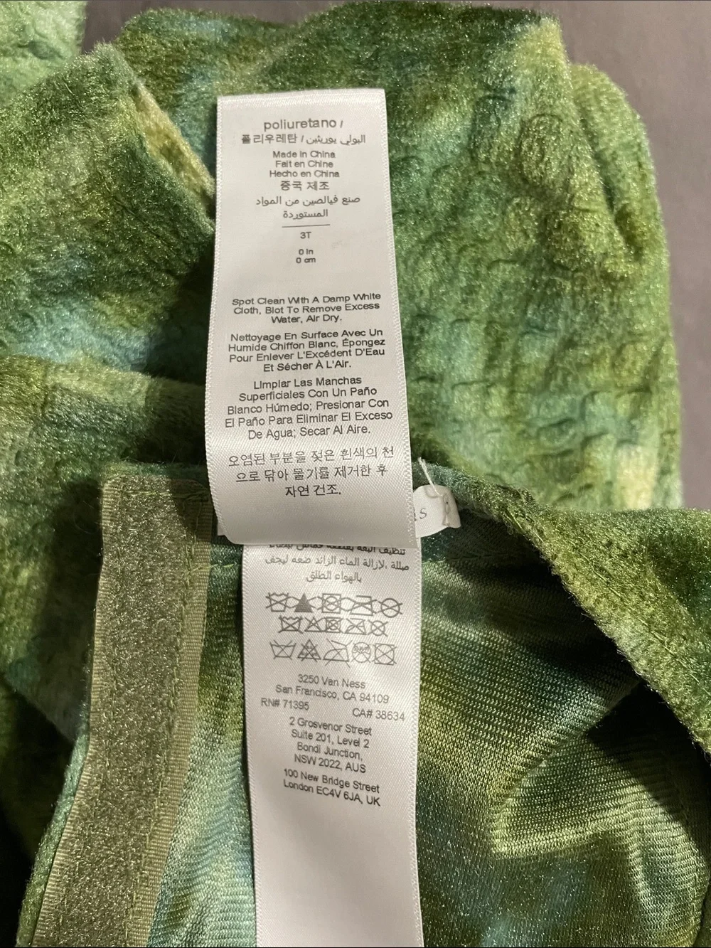 Pottery Barn Kids Light Up T. Rex Halloween Costume